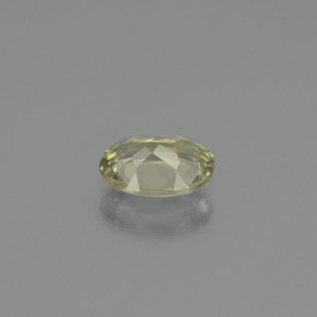 Diasporo de mudança de cor multicolorido natural 0,87ct, corte oval, VVS-VS