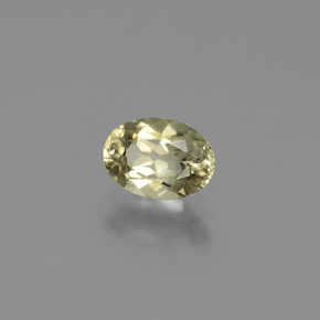 Diasporo de mudança de cor mudança de cor natural 0,93ct, corte oval, VS