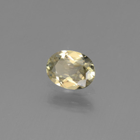 Diasporo de mudança de cor multicolorido natural 0,65ct, corte oval, VVS-VS