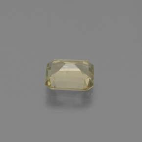 Diasporo de mudança de cor mudança de cor natural 1,17ct, corte esmeralda, VS