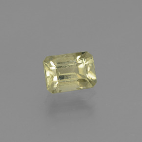 Diasporo de mudança de cor mudança de cor natural 1,01ct, corte esmeralda, VS