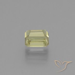 Diásporo com mudança de cor Luz amarela Natural 1.09ct, Corte Octógono / Esmeralda, VS