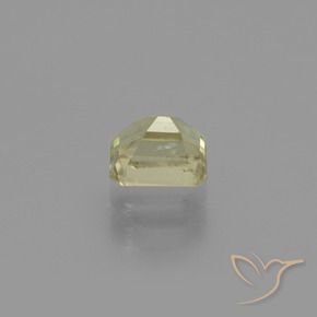 Diásporo com mudança de cor Luz amarela Natural 0.87ct, Corte Octógono / Esmeralda, VS