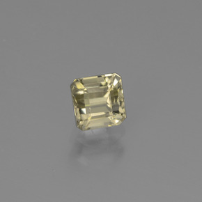 Diasporo de mudança de cor multicolorido natural 0,71ct, corte esmeralda, VS