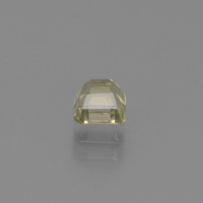 Diasporo de mudança de cor multicolorido natural 0,71ct, corte esmeralda, VS