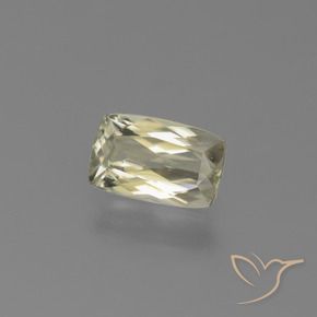 Diásporo com mudança de cor Amarelo acastanhado Natural 1.24ct, Almofada, VVS-VS