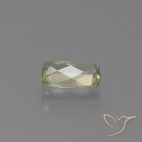 Diásporo com mudança de cor Amarelo acastanhado Natural 1.24ct, Almofada, VVS-VS