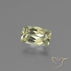 Diásporo com mudança de cor Amarelo muito claro Natural 1.32ct, Almofada, VVS-VS
