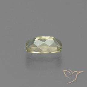 Diásporo com mudança de cor Amarelo muito claro Natural 1.32ct, Almofada, VVS-VS