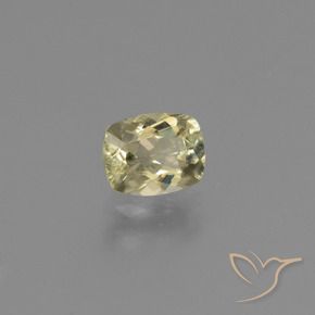 Diásporo com mudança de cor Amarelo muito claro Natural 0.72ct, Almofada, VS