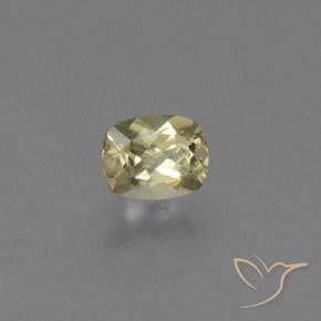Diásporo com mudança de cor Amarelo claro Natural 0.76ct, Almofada, VS