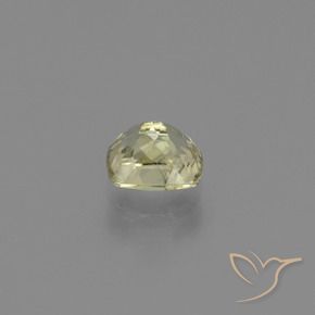Diásporo com mudança de cor Amarelo claro Natural 0.86ct, Almofada, VS