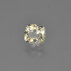 Diasporo de mudança de cor amarelo natural 0,77ct, almofada cortada, VVS