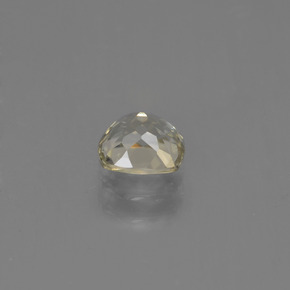 Diasporo de mudança de cor amarelo natural 0,77ct, almofada cortada, VVS
