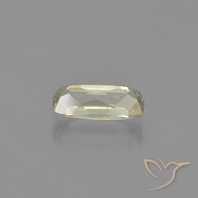 Diásporo com mudança de cor Amarelo Muito Pálido Natural 1.24ct, Almofada, VVS