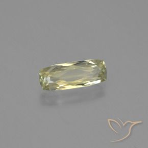 Diásporo com mudança de cor Amarelo Dourado Muito Claro Natural 1.07ct, Almofada, VVS