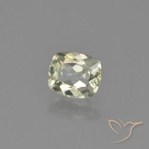 Diásporo com mudança de cor amarelo bege Natural 0.75ct, Almofada, VS
