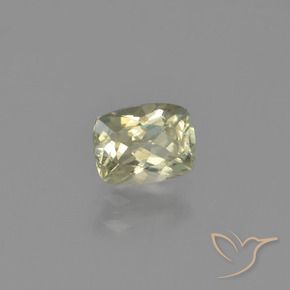 Diásporo com mudança de cor Amarelo muito claro Natural 0.67ct, Almofada, VS