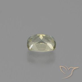 Diásporo com mudança de cor Amarelo muito claro Natural 0.67ct, Almofada, VS