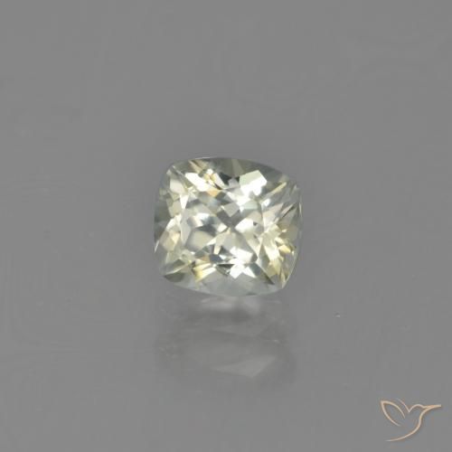 Diásporo com mudança de cor Amarelo claro Natural 0.76ct, Almofada, VS