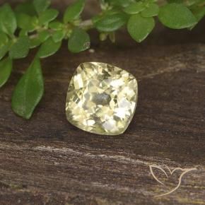 Diásporo com mudança de cor Luz amarela Natural 0.78ct, Almofada, VS