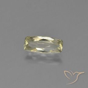 Diásporo com mudança de cor Luz amarela Natural 1.14ct, Almofada, VVS