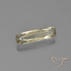 Diásporo com mudança de cor Amarelo claro Natural 1.24ct, Almofada, VS-SI