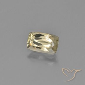Diásporo com mudança de cor Luz amarela Natural 1.38ct, Almofada, VS