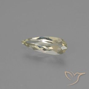 Diásporo com mudança de cor Amarelo muito claro Natural 0.70ct, Formato de pêra, VVS-VS