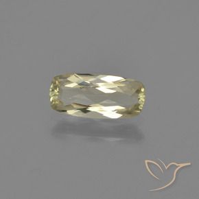 Diásporo com mudança de cor amarelo bege Natural 0.85ct, Almofada, VVS-VS