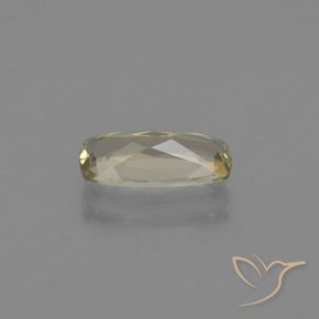 Diásporo com mudança de cor amarelo bege Natural 0.85ct, Almofada, VVS-VS