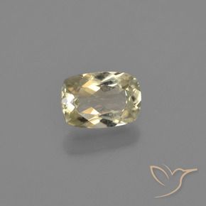 Diásporo com mudança de cor Amarelo Terroso Natural 0.93ct, Almofada, VVS-VS