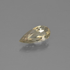 Diásporo com mudança de cor amarelo quente Natural 1.17ct, Formato de pêra, VVS-VS
