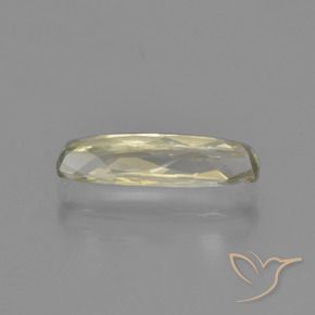 Diásporo com mudança de cor Amarelo claro Natural 1.35ct, Almofada, VVS-VS