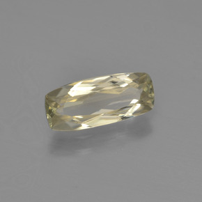 Diasporo de mudança de cor amarelo natural 1,52ct, almofada cortada, VVS-VS