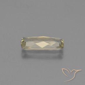 Diásporo com mudança de cor Amarelo Muito Pálido Natural 1.14ct, Almofada, VVS