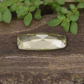 Diasporo de mudança de cor amarelo natural 1,35ct, almofada cortada, VVS