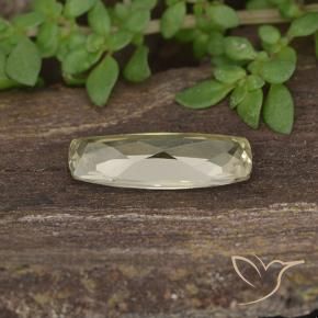 Diásporo com mudança de cor Luz amarela Natural 1.18ct, Almofada, VVS