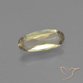 Diásporo com mudança de cor amarelo quente Natural 0.87ct, oval, VS