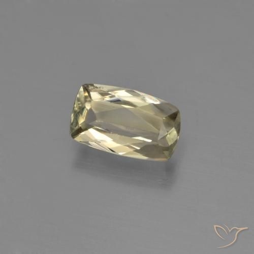 Diásporo com mudança de cor Amarelo acastanhado Natural 0.95ct, Almofada, VVS-VS