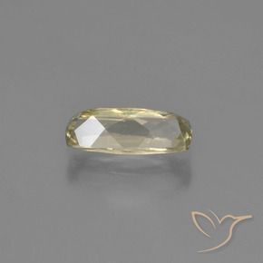 Diásporo com mudança de cor Amarelo Muito Pálido Natural 0.93ct, Almofada, VS