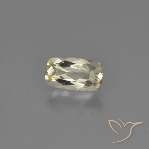 Diásporo com mudança de cor Amarelo muito claro Natural 0.76ct, Almofada, VS