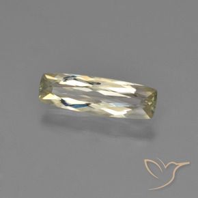 Diásporo com mudança de cor Amarelo muito claro Natural 0.87ct, Almofada, VS