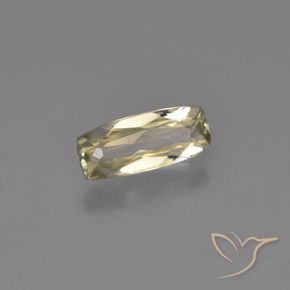 Diásporo com mudança de cor Amarelo Dourado Muito Claro Natural 0.64ct, Almofada, VVS