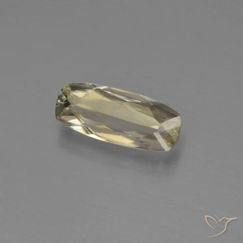 Diásporo com mudança de cor Amarelo muito claro Natural 0.81ct, Almofada, VVS