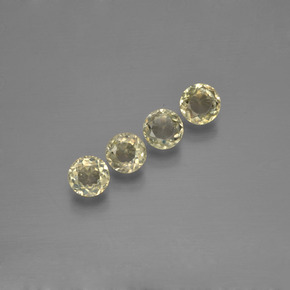 Pedras preciosas de Diásporo com mudança de cor Verde/Rosa natural de  ct, Corte Redondo, VVS-VS