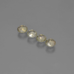 Pedras preciosas de Diásporo com mudança de cor Verde/Rosa natural de  ct, Corte Redondo, VVS-VS