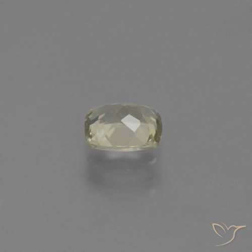 Diásporo com mudança de cor Amarelo Dourado Muito Claro Natural 0.70ct, Almofada, VVS-VS