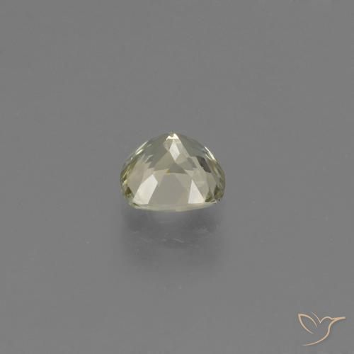 Diásporo com mudança de cor Amarelo Dourado Muito Claro Natural 0.80ct, Almofada, VVS-VS