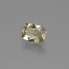 Diásporo com mudança de cor Amarelo Dourado Muito Claro Natural 0.74ct, Almofada cortada, VVS-VS